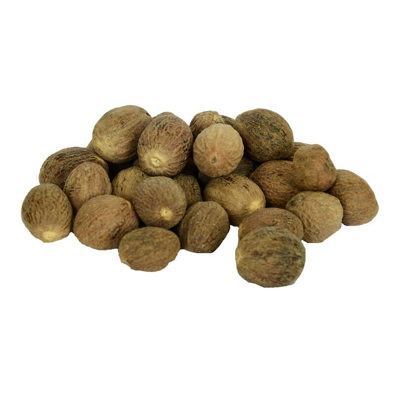 Lisinya214 Hint Cevizi Muskat Küçük Hindistan Cevizi Doğal 1000 gr Paket