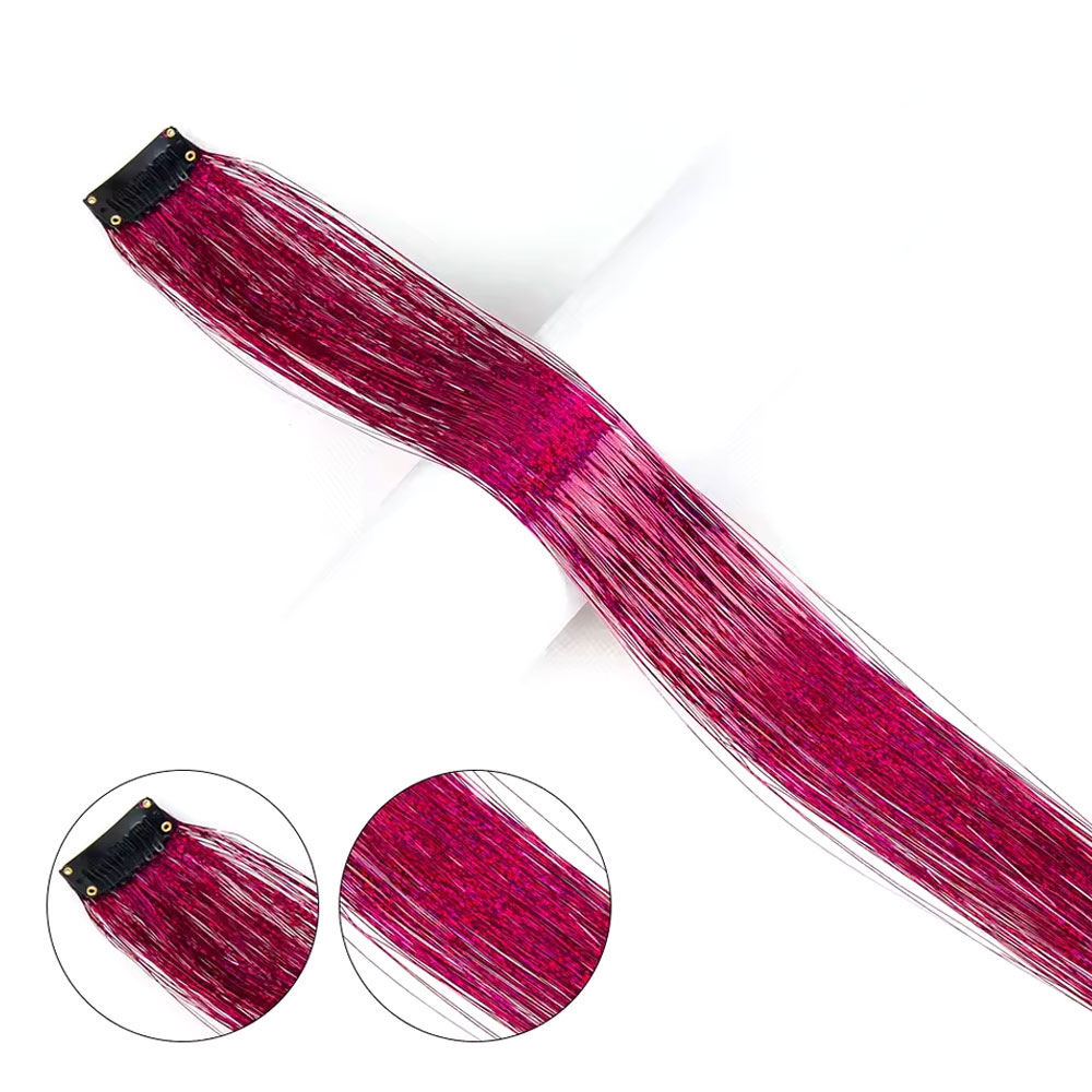 Klipsli Hair Tinsel Saç Simi / HTK10 Klipsli Hair Tinsel Saç Simi / HTK10