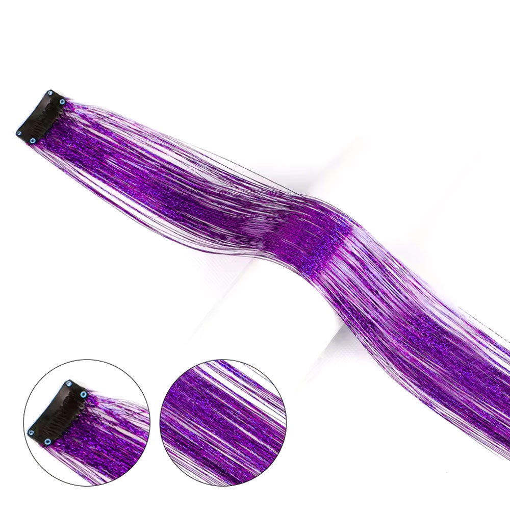 Klipsli Hair Tinsel Saç Simi / HTK20