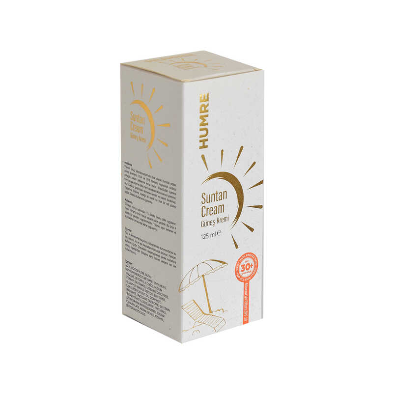 Lisinya214 Güneş Kremi SPF 30+ UVA+UVB Suntan Cream 125 ML