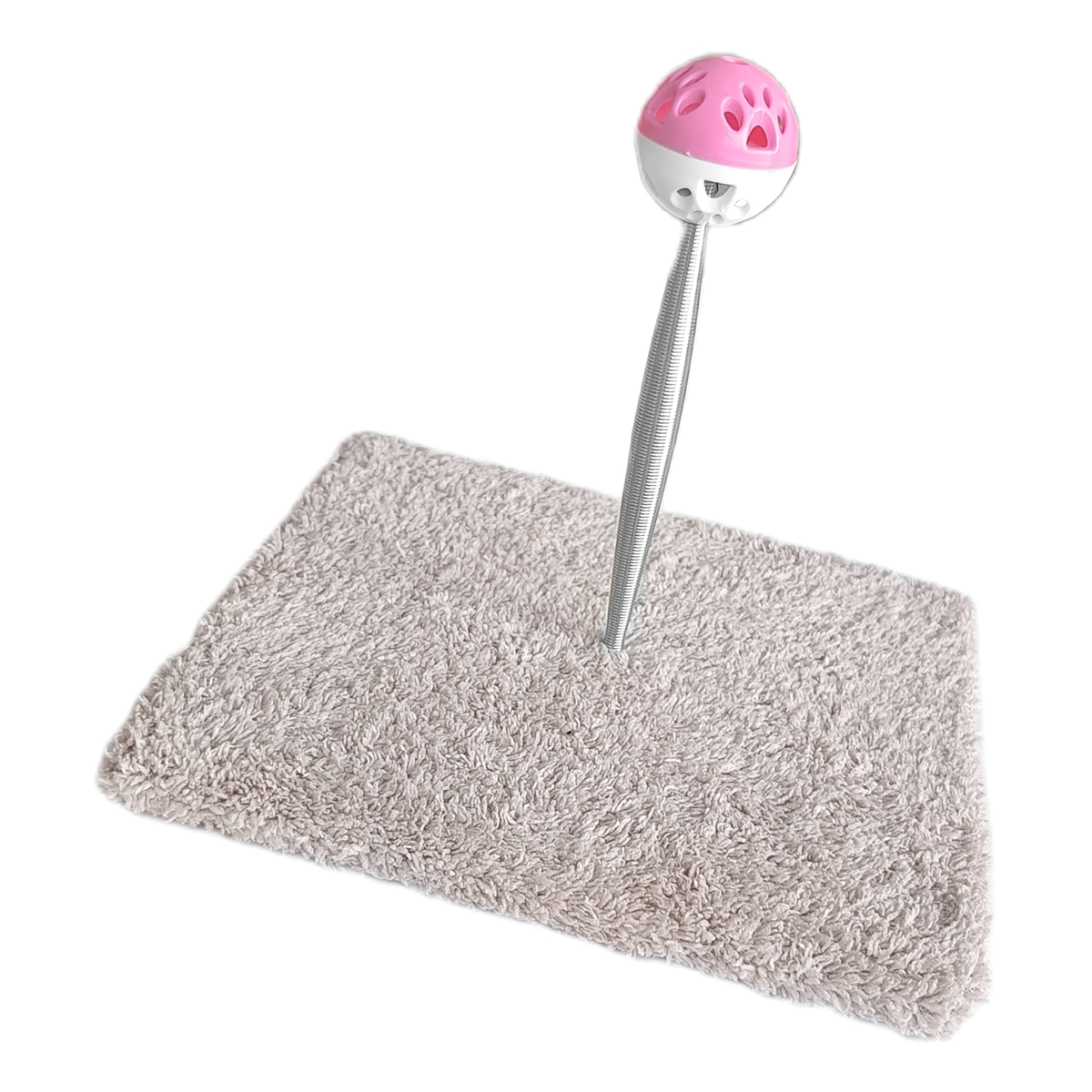 Yaylı Toplu Hacıyatmaz Kedi Aktivite Oyuncağı 16-20 cm Bej Yaylı Toplu Hacıyatmaz Kedi Aktivite Oyuncağı 16-20 cm Bej
