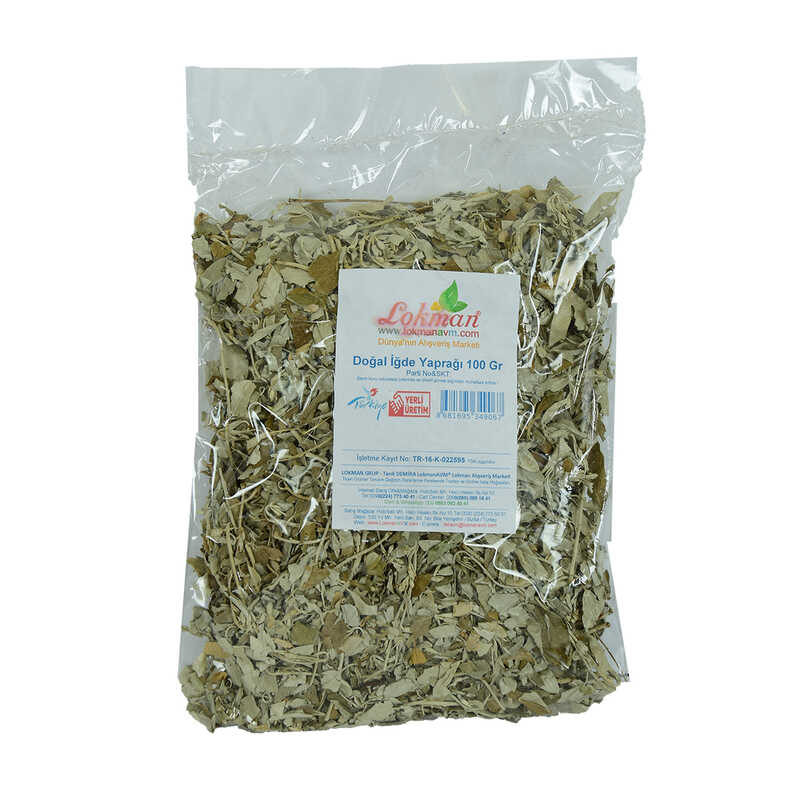 Lisinya214 İğde Yaprağı Doğal 100 Gr Paket