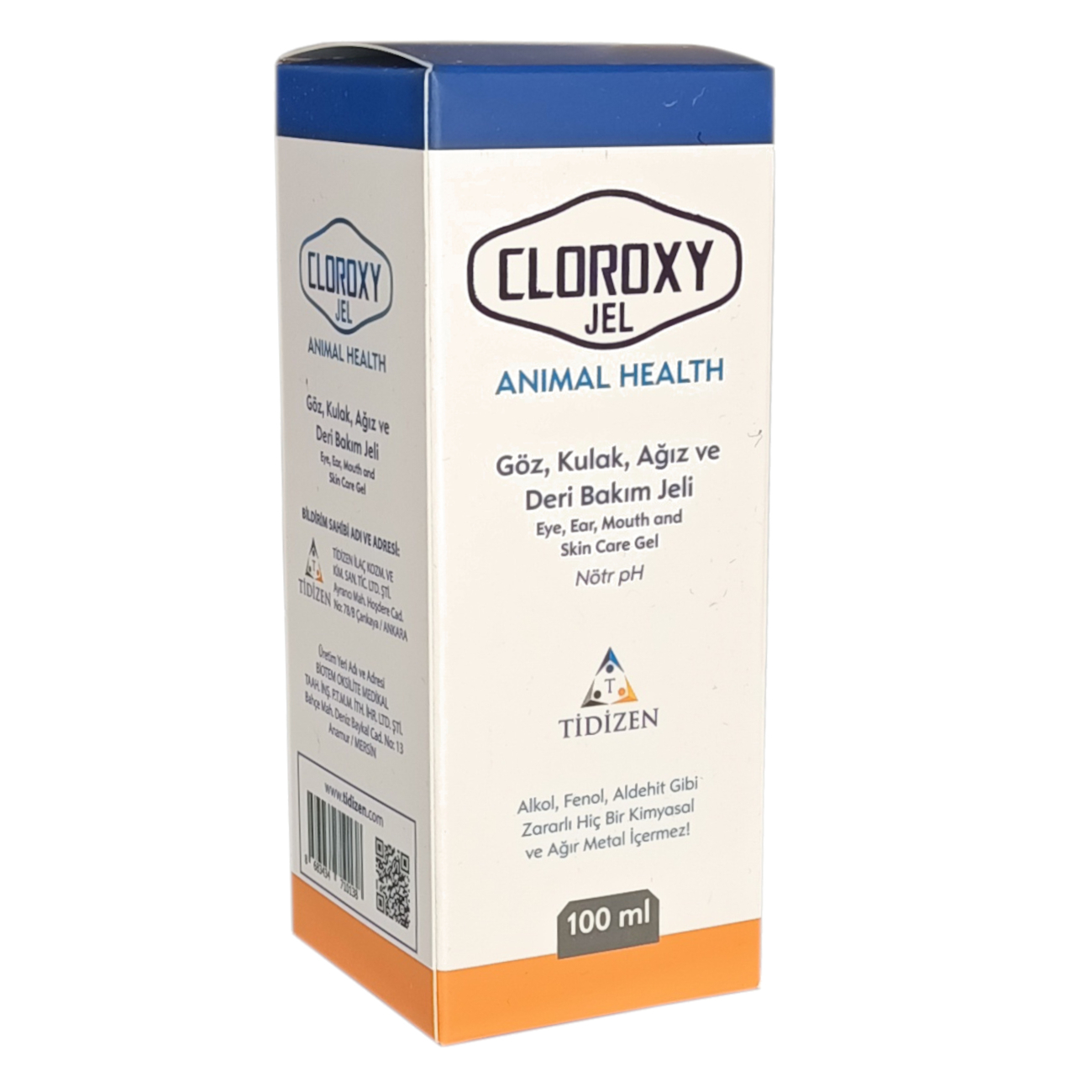 Cloroxy Jel Kedi Köpek Göz, Kulak, Ağız Ve Deri Bakım Jeli 100 ml Cloroxy Jel Kedi Köpek Göz, Kulak, Ağız Ve Deri Bakım Jeli 100 ml