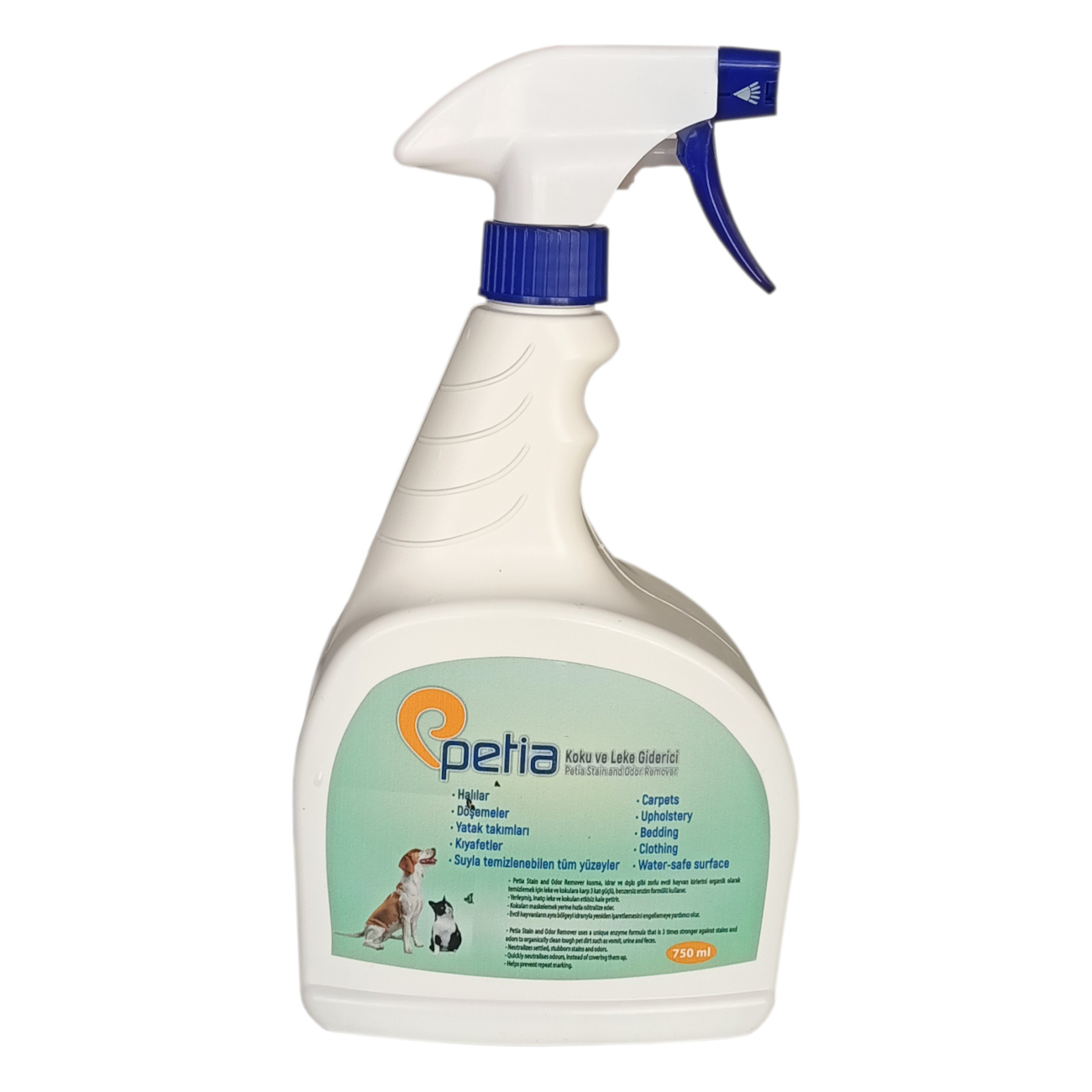 Petia Stain And Odor Remover Kedi Köpek Koku Ve Sprey 750 ml - Lisinya