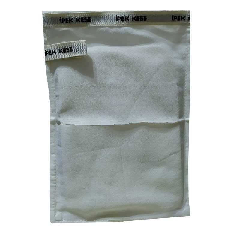 Lisinya214 İpek Hassas Cilt İçin Banyo Kesesi Beyaz 16X25