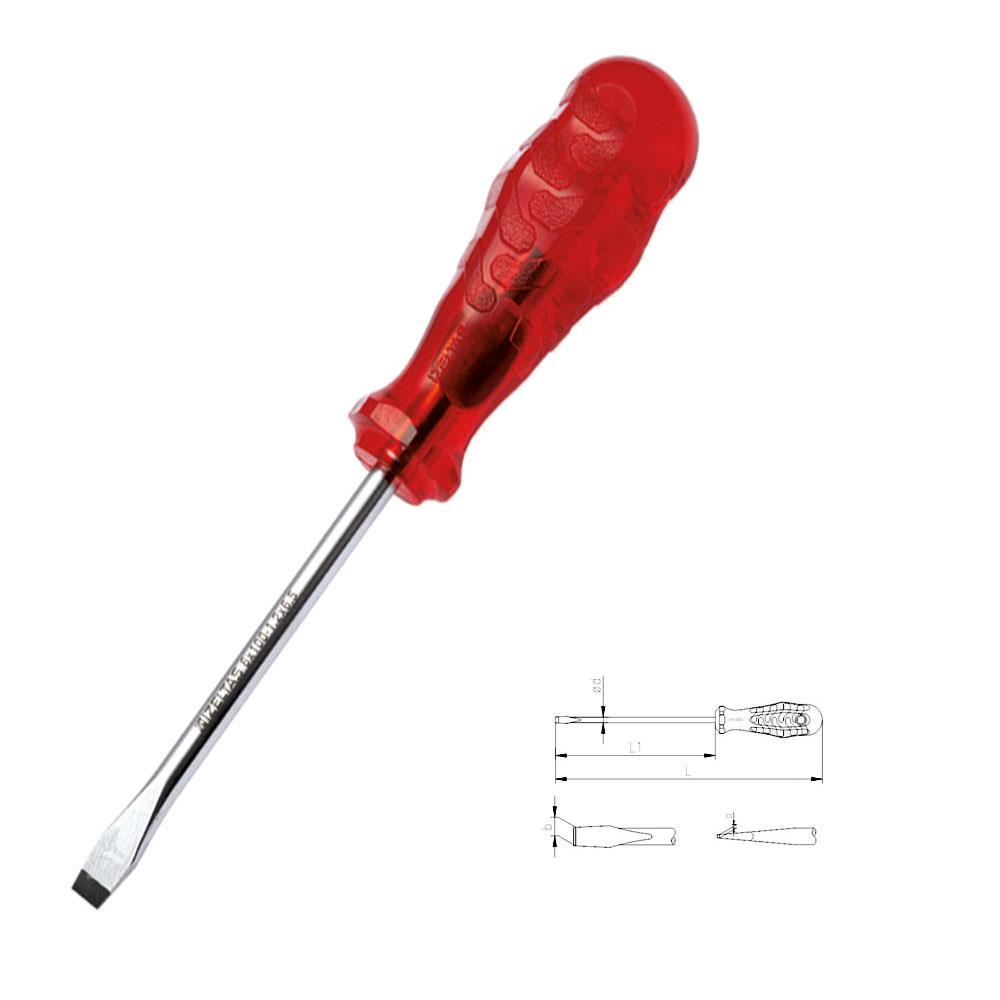 Lisinya202 İzeltaş 4100 Kraft Düz Uçlu Tornavida 5X125