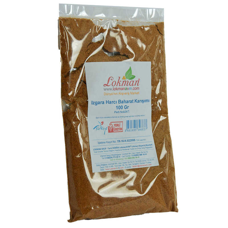 Lisinya214 Izgara Harcı Baharat Karışımı 100 Gr Paket
