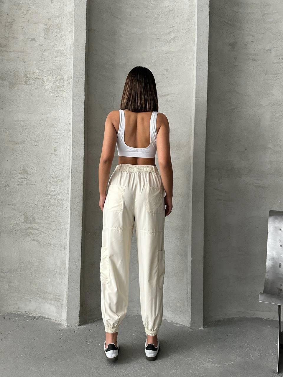 Jogger lastik paça pantolon - Lisinya