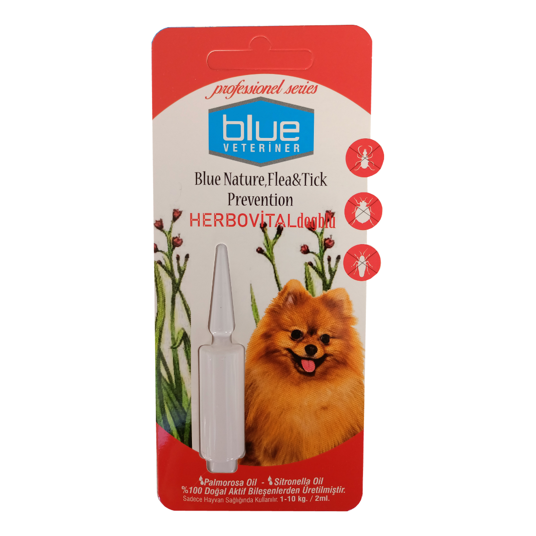 Herbiovital Bitkisel Köpek Damlası 2 ml ( 1-10 kg ) Herbiovital Bitkisel Köpek Damlası 2 ml ( 1-10 kg )