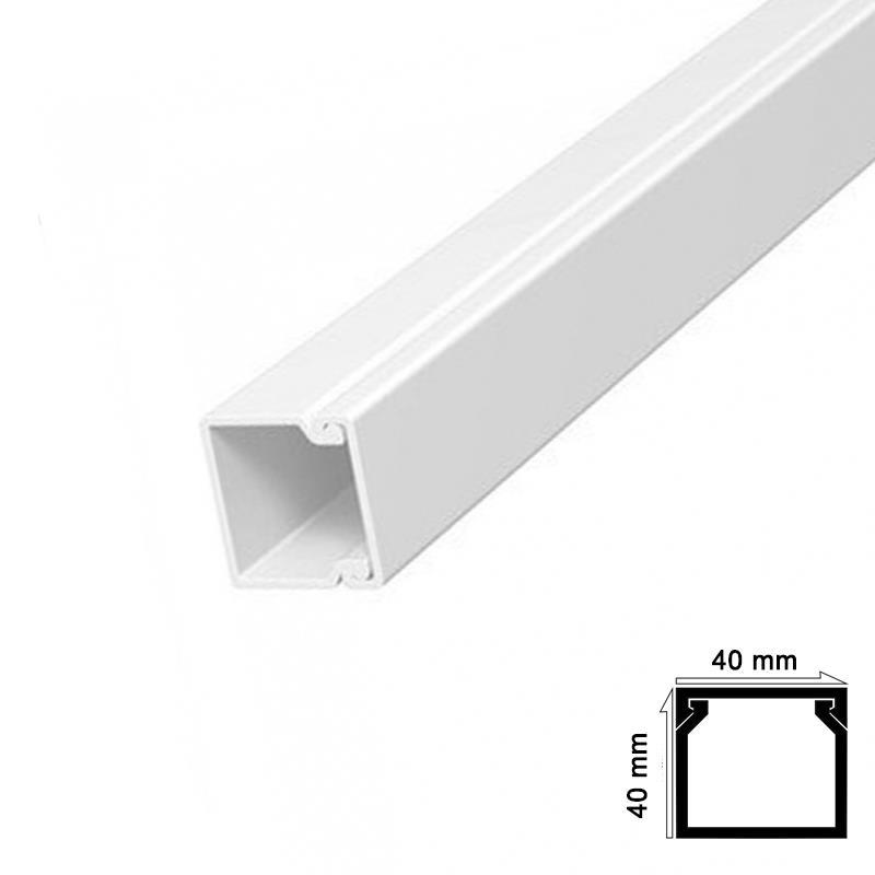 Lisinya202 Kablo Kanalı 40x40 mm 2 Metre