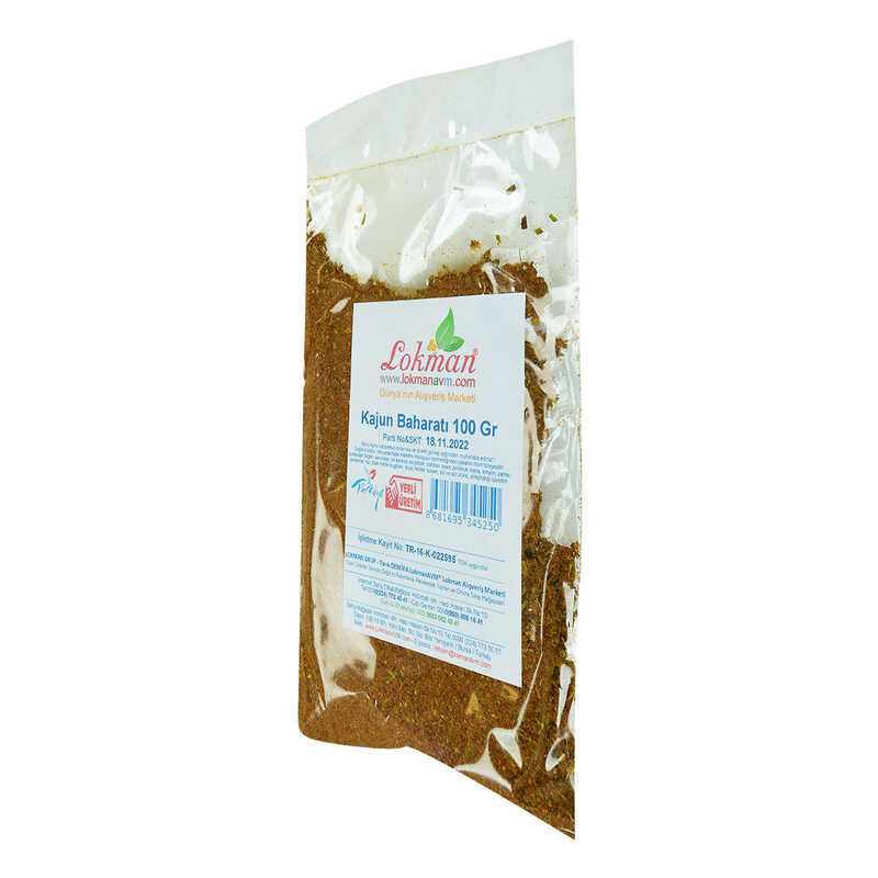 Lisinya214 Kajun Baharatı 100 Gr Paket