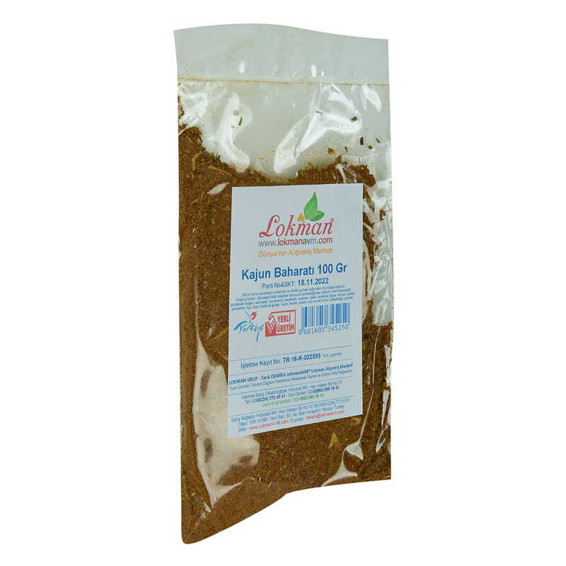 Lisinya214 Kajun Baharatı 100 Gr Paket