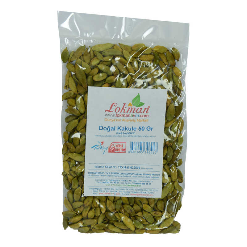 Lisinya214 Kakule Doğal 50 Gr Paket