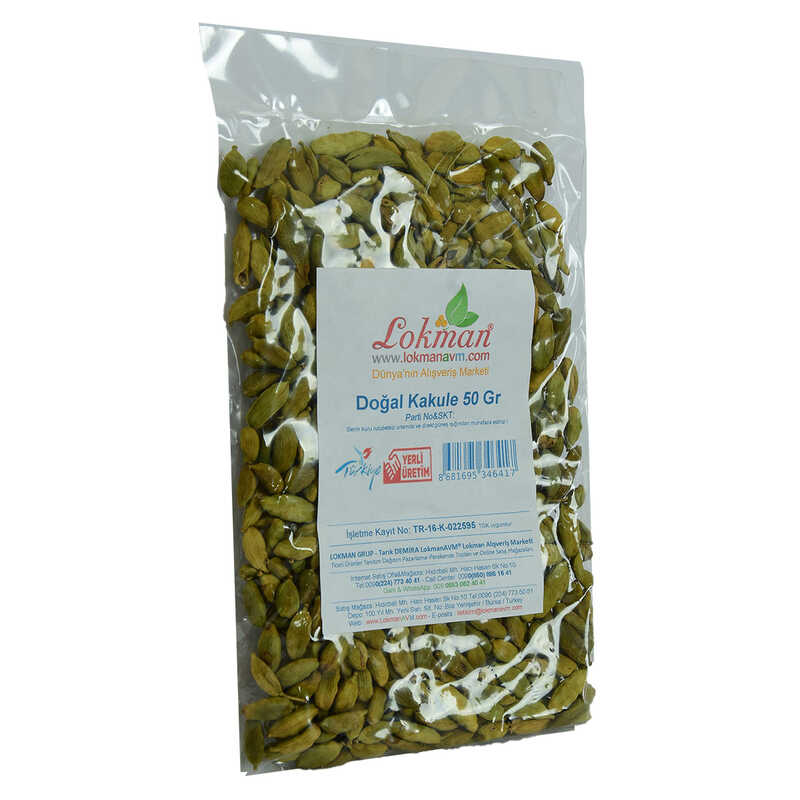 Lisinya214 Kakule Doğal 50 Gr Paket