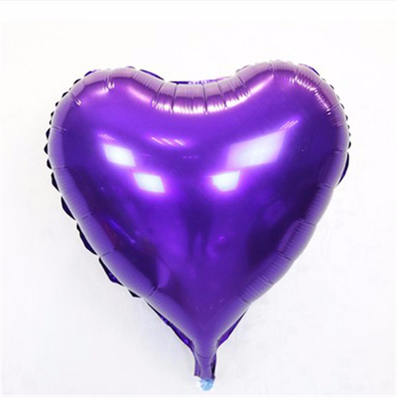 Kalp Bn Folyo Mor 45 cm 18 inç Kalp Balon Folyo Mor 45 cm 18 inç (Lisinya)