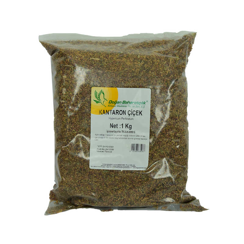 Lisinya214 Kantaron Otu Çiçeği Doğal 1000 Gr Paket