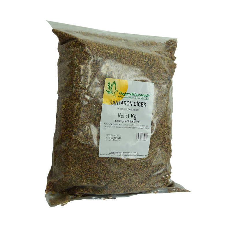 Lisinya214 Kantaron Otu Çiçeği Doğal 1000 Gr Paket