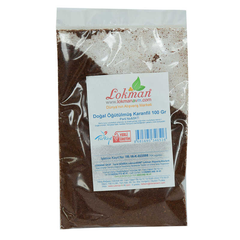 Karanfil Doğal Öğütülmüş 100 Gr Paket - Lisinya