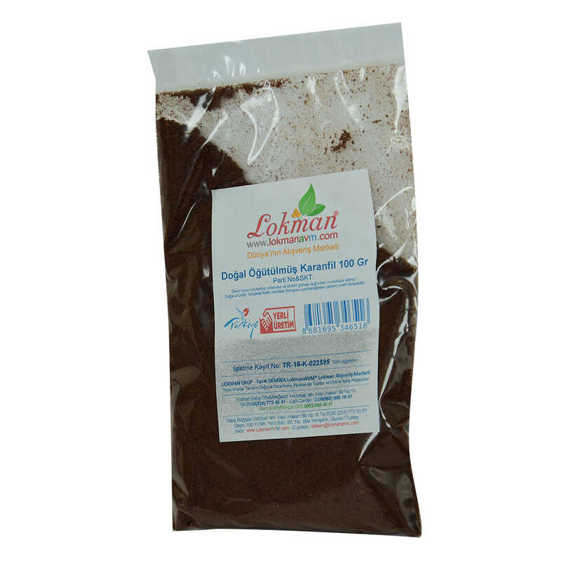 Karanfil Doğal Öğütülmüş 100 Gr Paket - Lisinya
