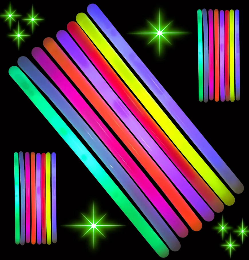 Karanlıkta Parlayan Fosforlu Glow Kalın Çubuk 30 cm 1 Adet Karanlıkta Parlayan Fosforlu Glow Kalın Çubuk 30 cm 1 Adet (Lisinya)