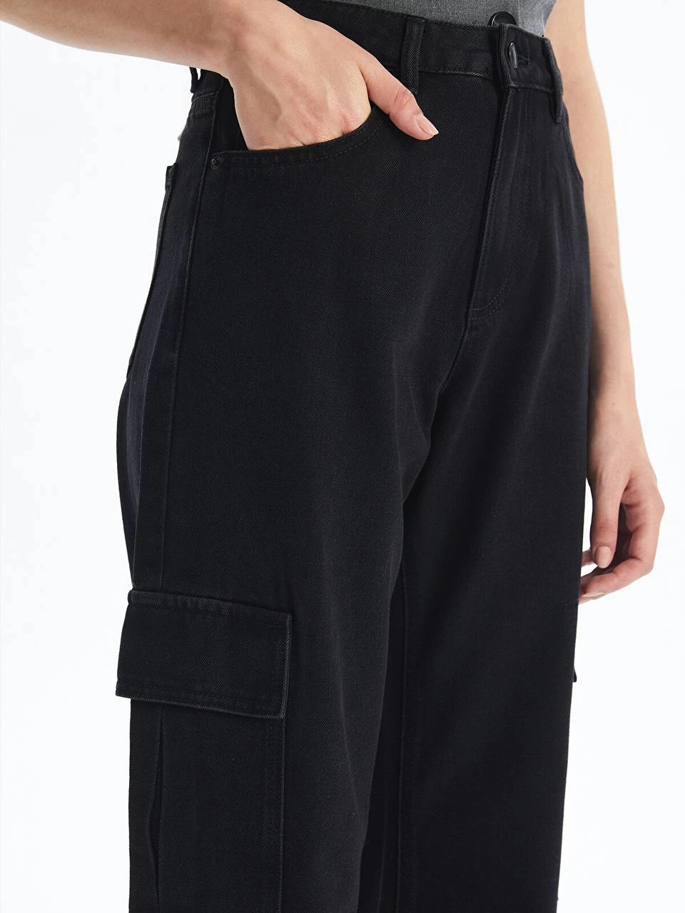 cep jeans pantolon siyah - Lisinya