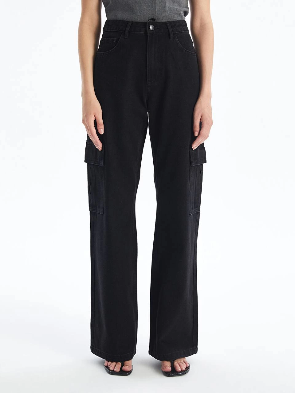 cep jeans pantolon siyah - Lisinya