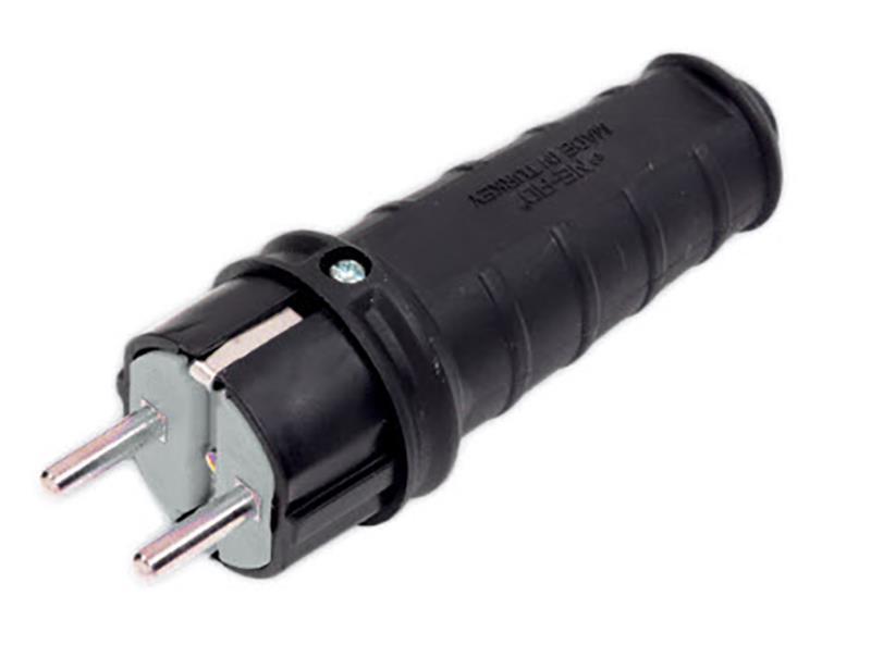 Lisinya202 Kauçuk 1 X 16 A Topraklı Erkek Fiş 220V
