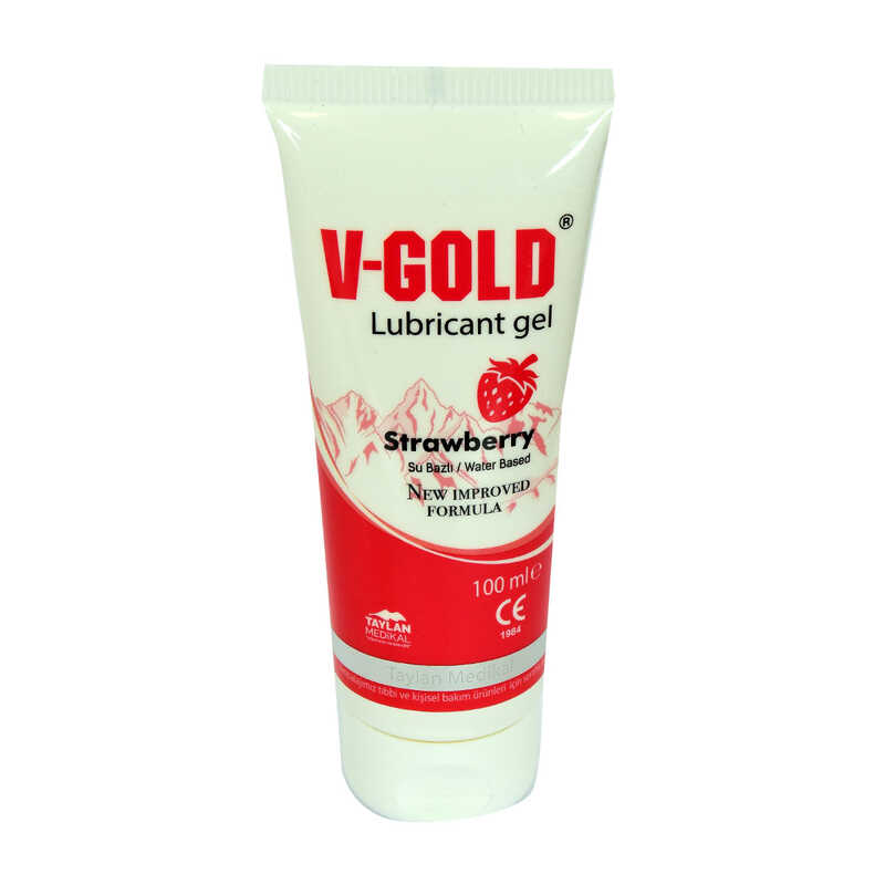 Lisinya214 Kayganlaştırıcı Jel Çilekli Su Bazlı 100 ML Strawberry Lubricant Gel