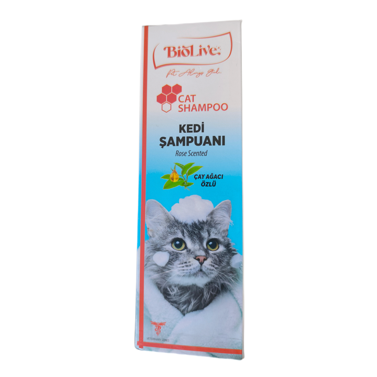 Biolive Çay Ağacı Özlü Kedi Şampuanı 200ml Biolive Çay Ağacı Özlü Kedi Şampuanı 200ml
