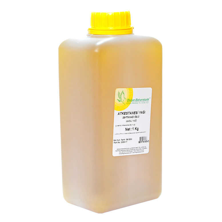 Lisinya214 At Kestanesi Yağı Pet Bidon 1000 Gr