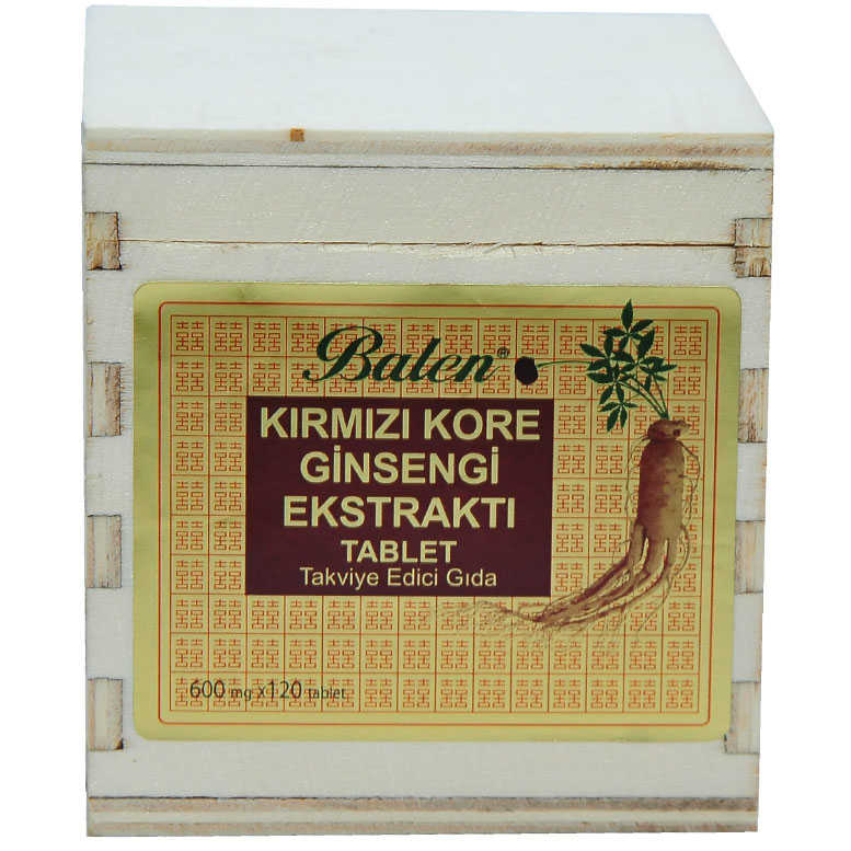 Lisinya214 Kırmızı Kore Ginsengi Ekstraktı 120 Tablet