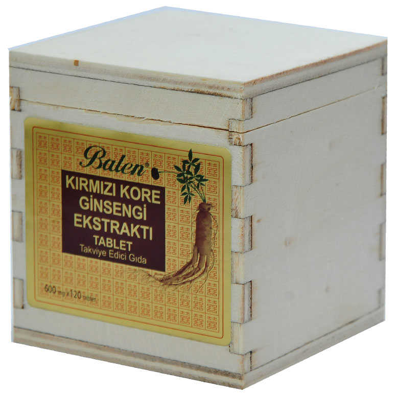 Lisinya214 Kırmızı Kore Ginsengi Ekstraktı 120 Tablet