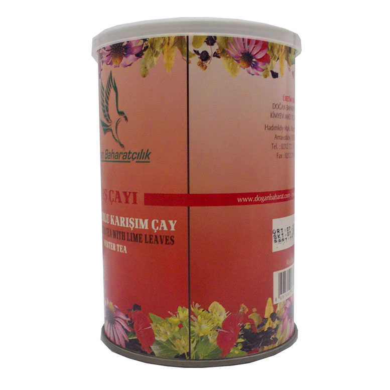 Lisinya214 Kış Çayı Ihlamurlu 100 Gr Teneke Kutu