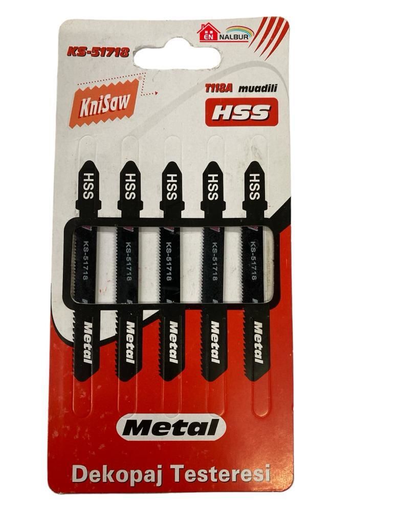 Lisinya202 Knisaw 51718 Metal Dekupaj Testeresi 5 Parça