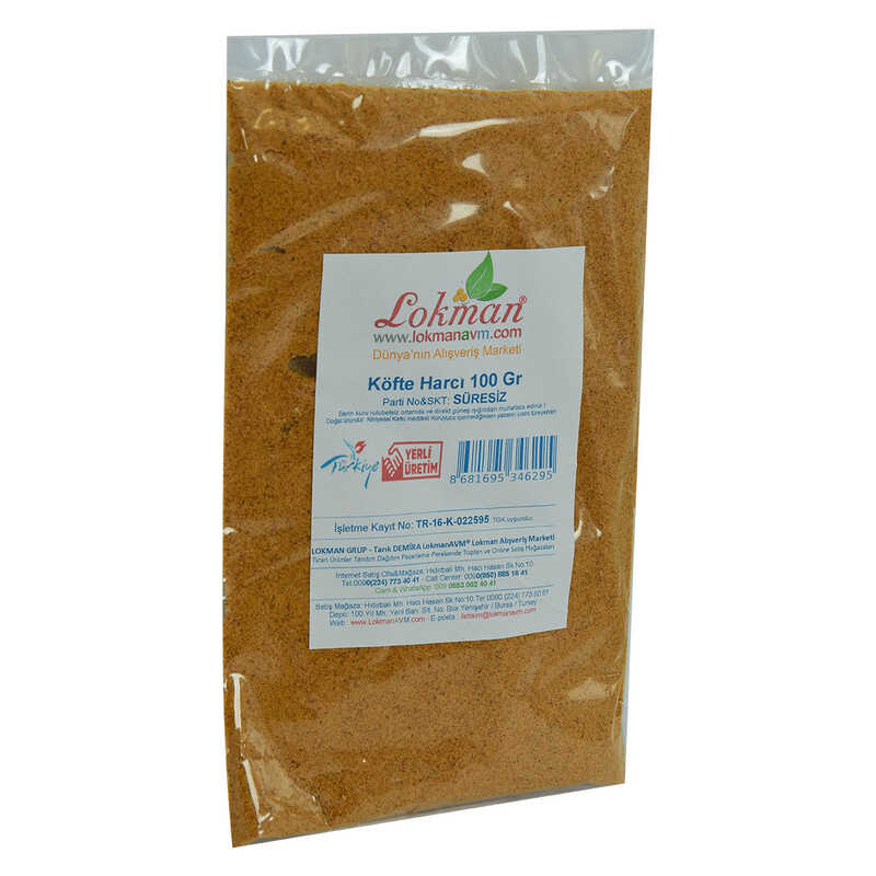 Lisinya214 Köfte Harcı Baharat Karışımı 100 Gr Paket