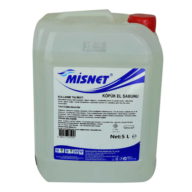 Lisinya214 Köpük El Sabunu 5 Litre