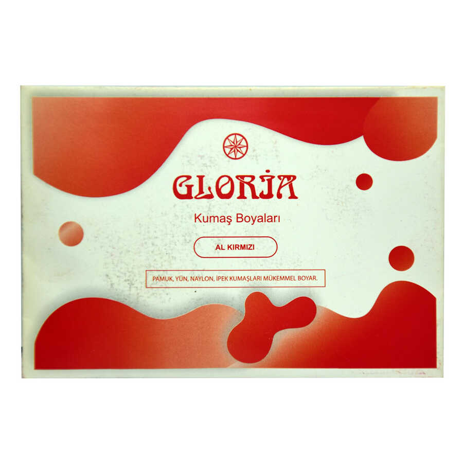 Lisinya214 Kumaş Boyası Al Kırmızı 10 Gr Paket