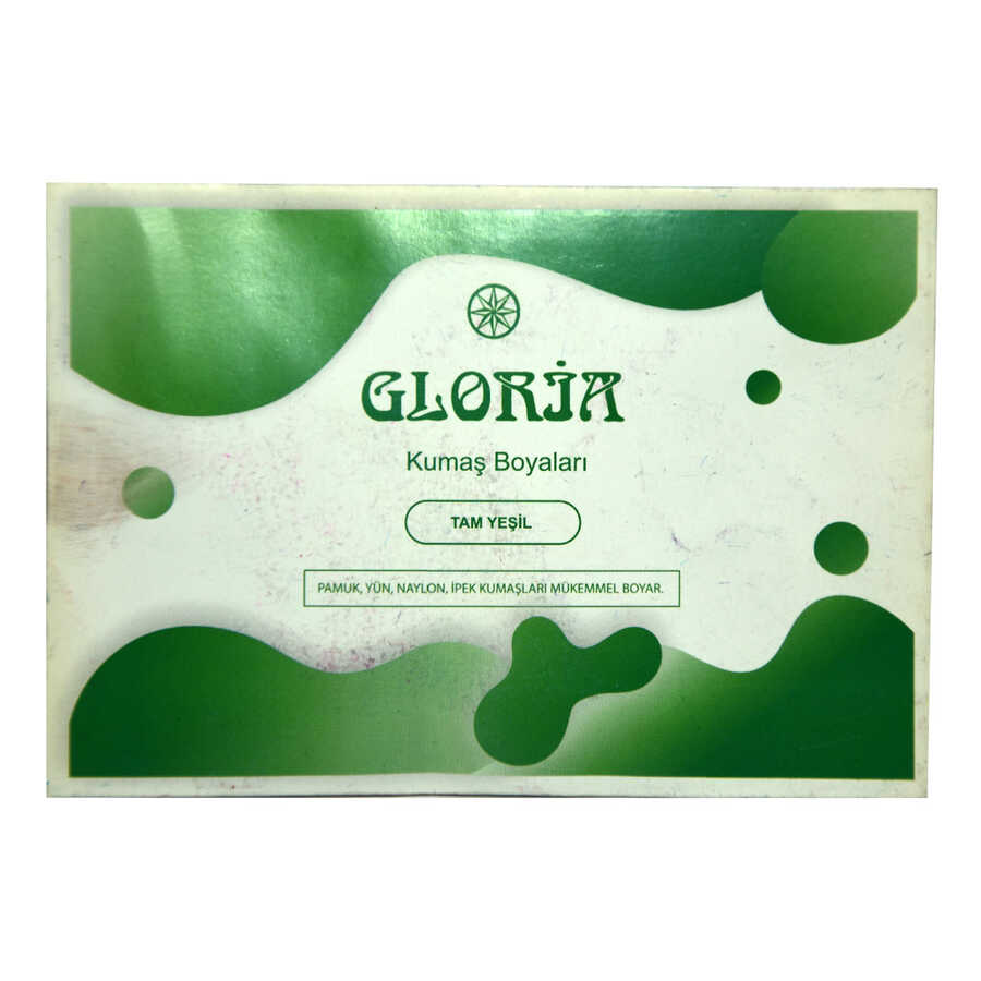 Lisinya214 Kumaş Boyası Tam Yeşil 10 Gr Paket