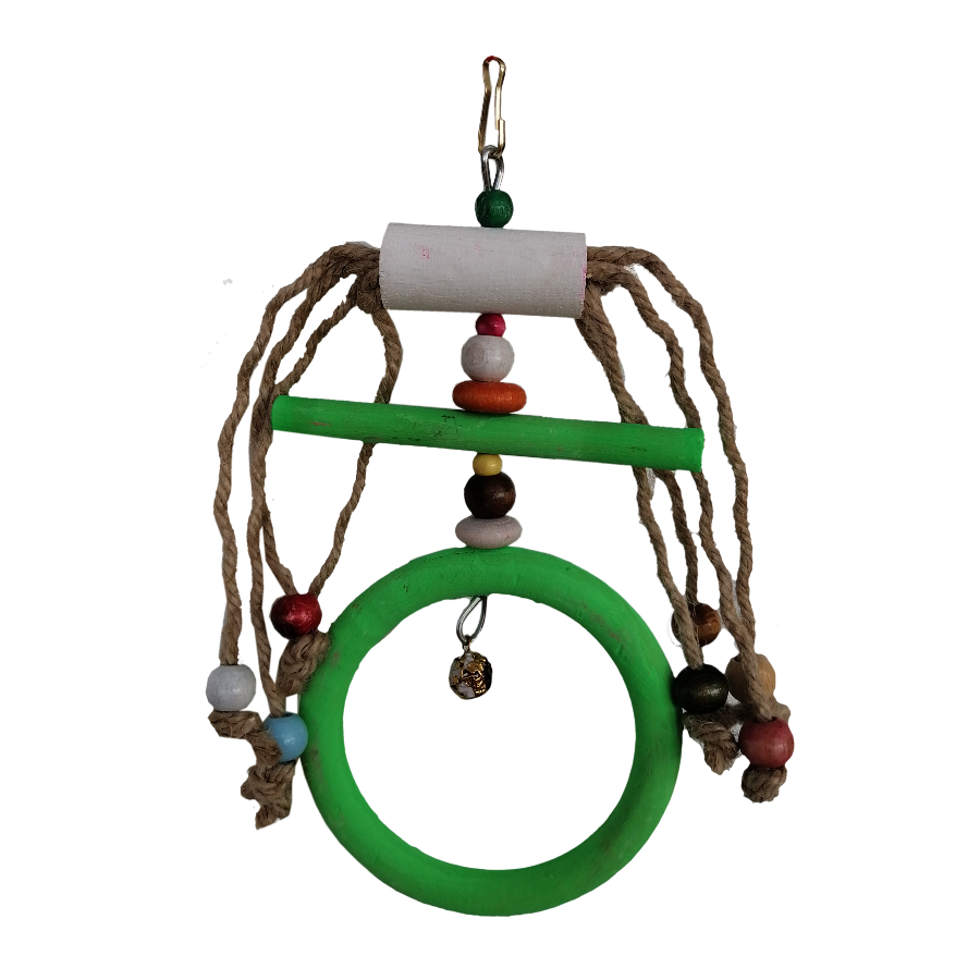Hlı İpli Boncuklu Kuş Oyuncağı 10 / 20 cm Lisinya205 Halkalı İpli Boncuklu Kuş Oyuncağı 10 / 20 cm