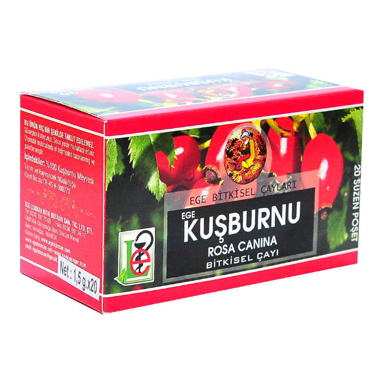 Lisinya214 Kuşburnu Bitki Çayı 20 Süzen Poşet