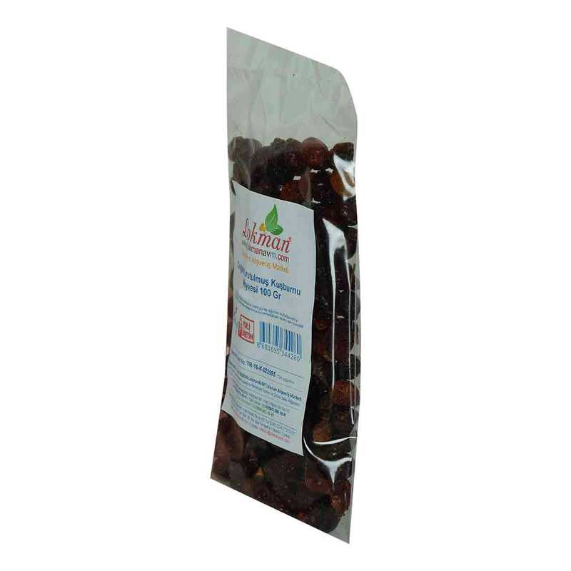 Lisinya214 Kuşburnu Doğal Kurutulmuş 100 Gr Paket