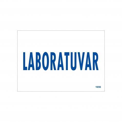 Laboratuvar Uyarı Levhası 17,5x25 KOD:1656 Lisinya202 Laboratuvar Uyarı Levhası 17,5x25 KOD:1656
