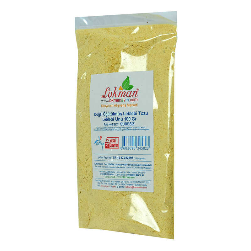 Lisinya214 Leblebi Tozu Leblebi Unu Öğütülmüş Doğal 100 Gr Paket
