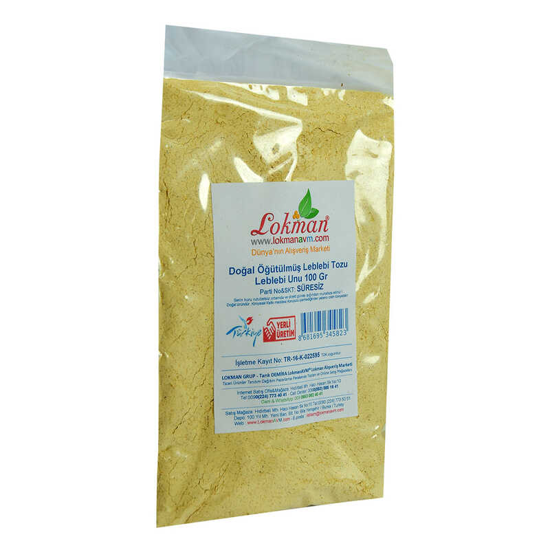Lisinya214 Leblebi Tozu Leblebi Unu Öğütülmüş Doğal 100 Gr Paket