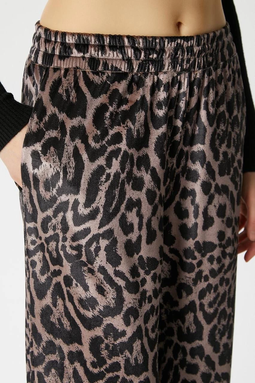 Leopar desen pantolon - Lisinya