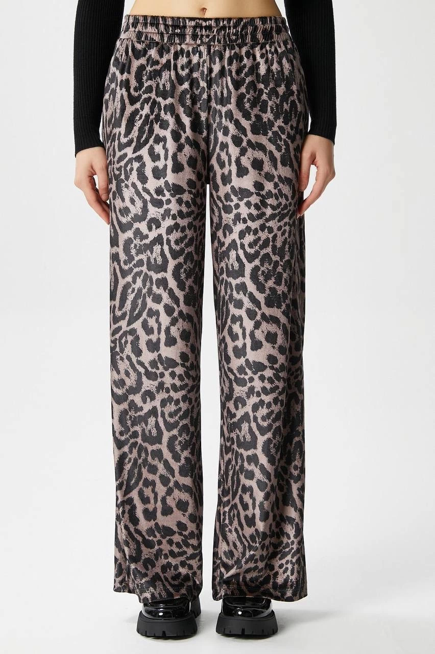 Leopar desen pantolon - Lisinya