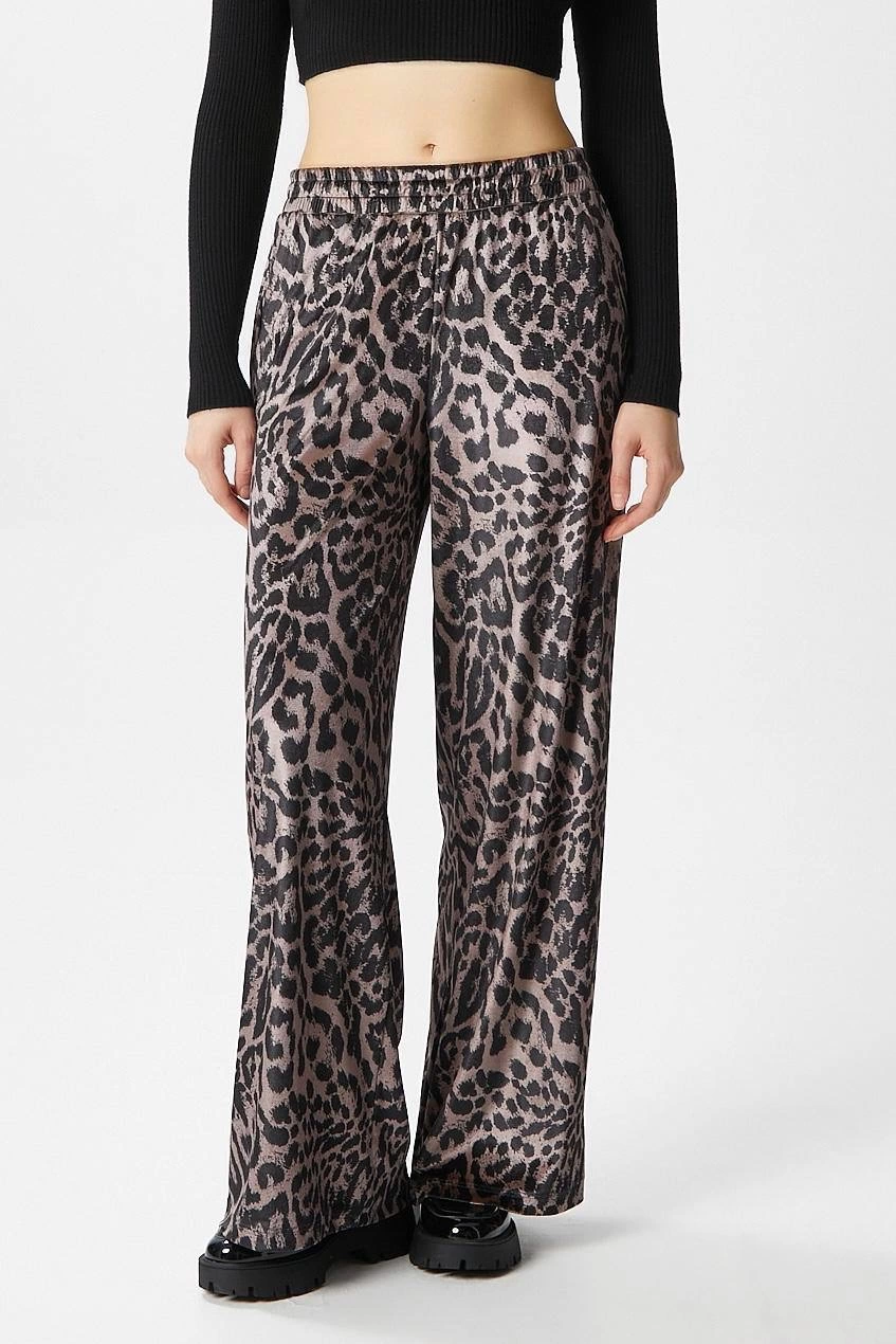 Leopar desen pantolon - Lisinya