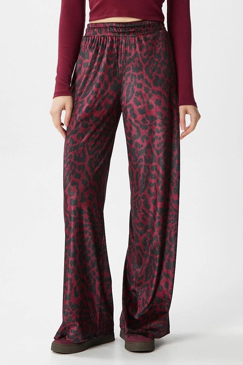 Leopar desen pantolon - Lisinya
