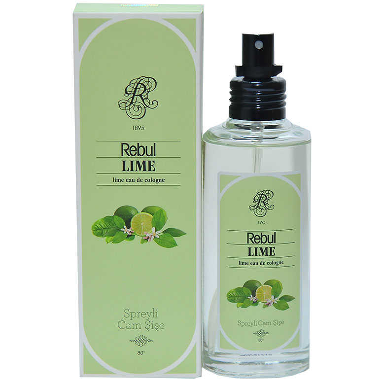 Lisinya214 Limon Kolonyası 80 Derece Cam Şişe Sprey 100 ML