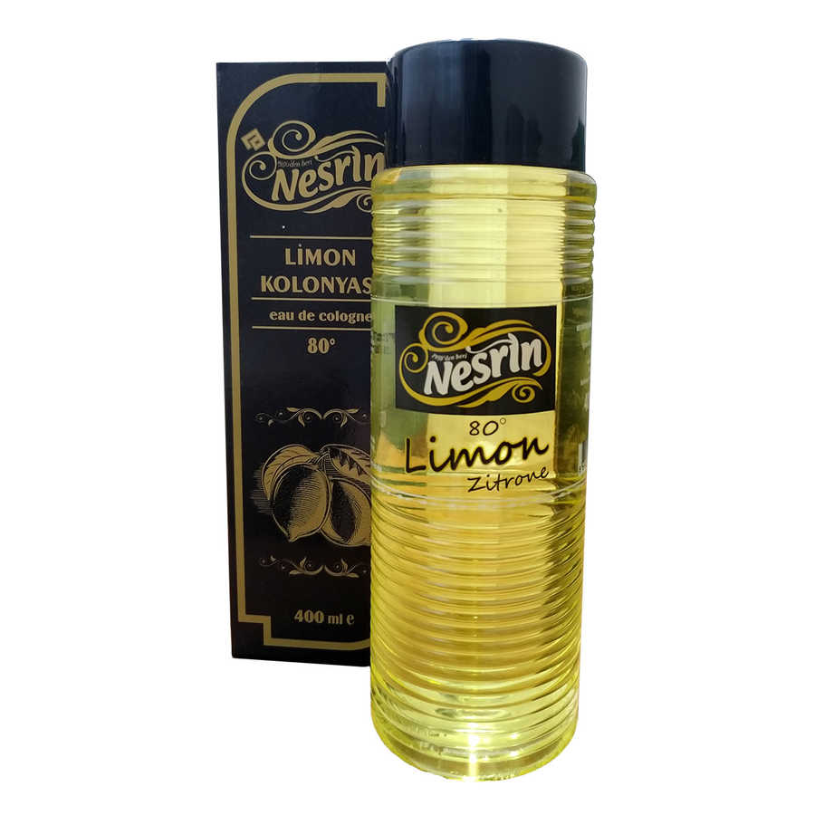 Lisinya214 Limon Kolonyası 80 Derece Pet Şişe Kutulu 400 ML -  Eau De Cologne